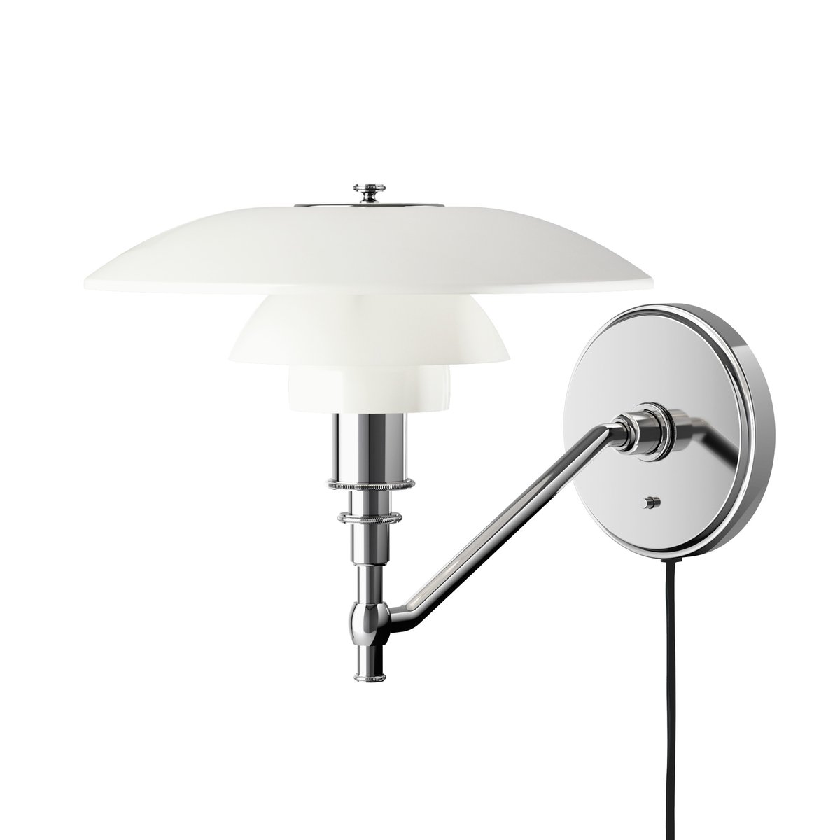 Louis Poulsen PH 3/2 wall lamp Chome