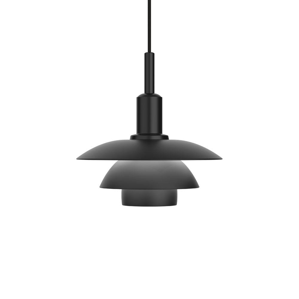 Louis Poulsen PH 3/3 pendant lamp Black, metal