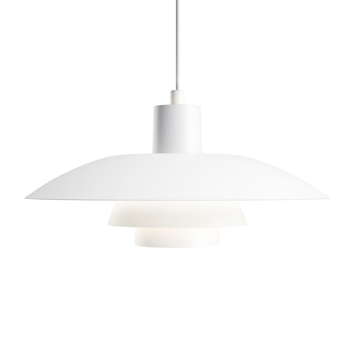 Louis Poulsen PH 4/3 pendant lamp Ø40 cm White