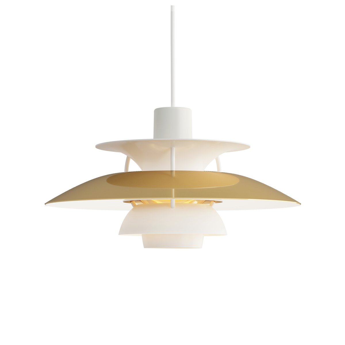 Louis Poulsen PH 5 MINI pendant lamp Brass