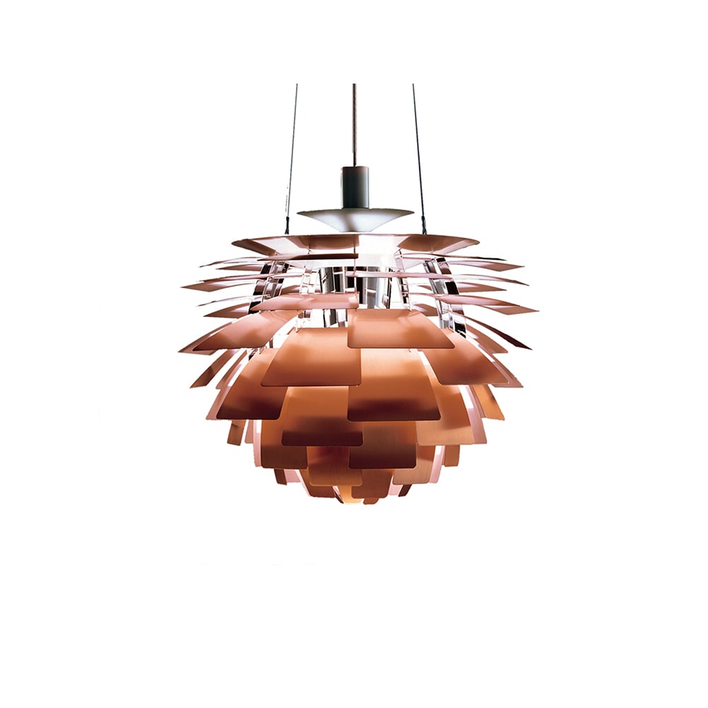 Louis Poulsen PH Artichoke pendant lamp Copper, ø48, LED