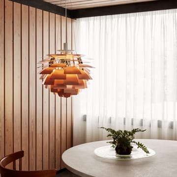 PH Artichoke pendant lamp E27 5,5 m cord - Copper, Ø72 cm - Louis Poulsen