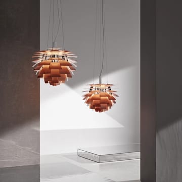 PH Artichoke pendant lamp E27 5,5 m cord - Copper, Ø72 cm - Louis Poulsen