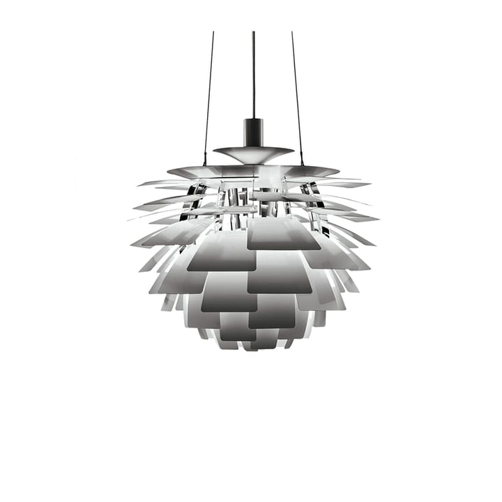 PH Artichoke pendant lamp LED - Brushed steel, Ø48 cm - Louis Poulsen