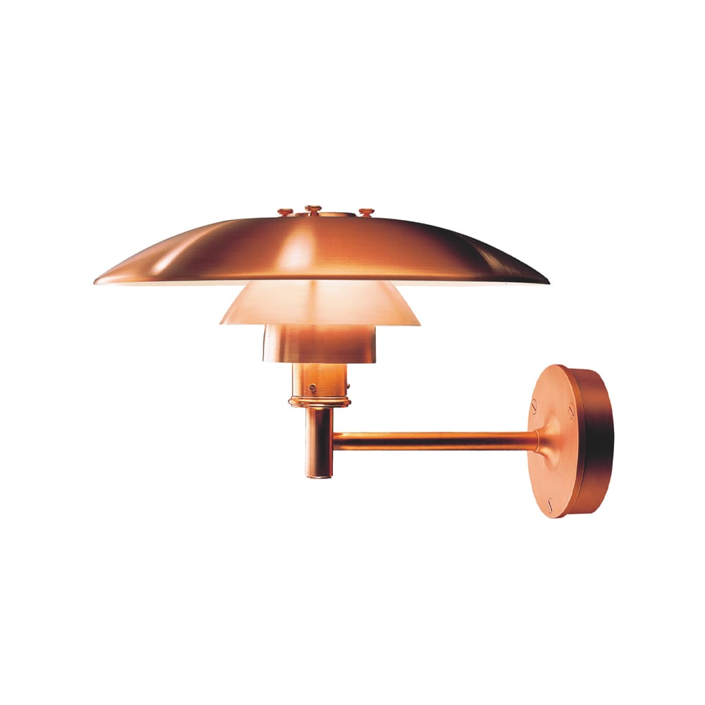 Louis Poulsen PH wall lamp Brushed copper