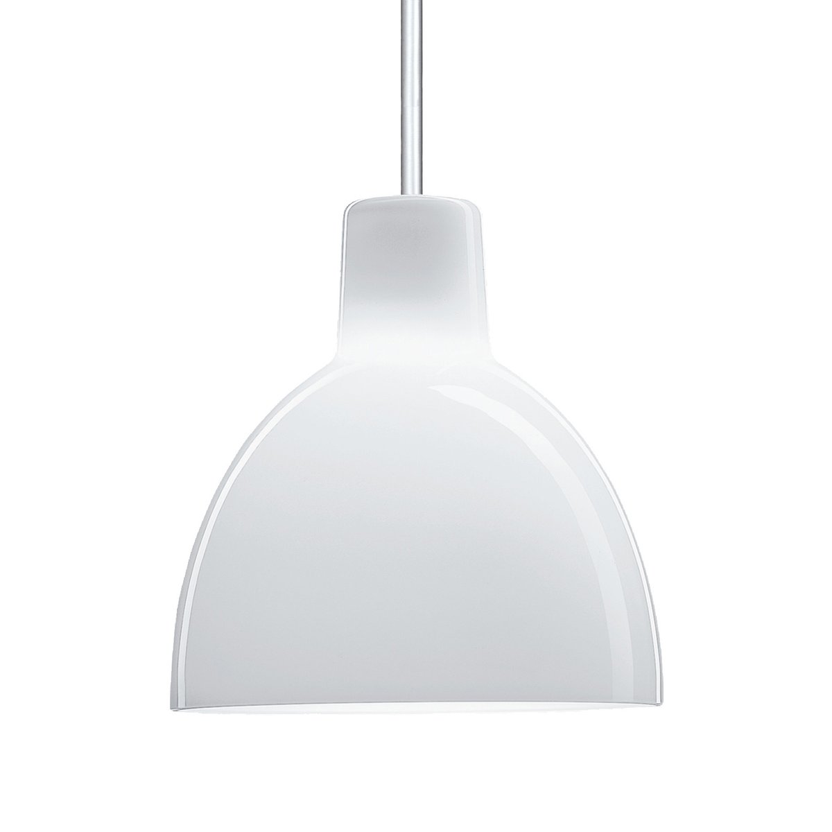 Louis Poulsen Toldbod 155 pendant lamp White opal glass