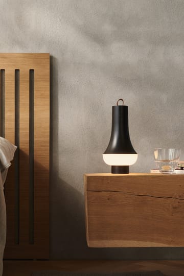 Tomoshi Portable table lamp - Dark brown - Louis Poulsen