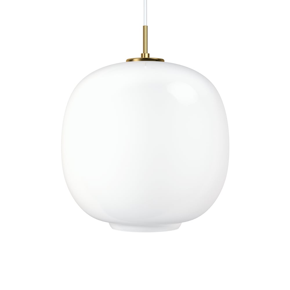 Louis Poulsen VL45 LED pendant lamp large Glass-brass