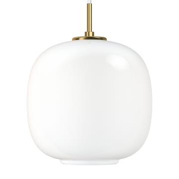 VL45 Radiohus pendant lamp Ø25 cm - Brass-white opal glass - Louis Poulsen