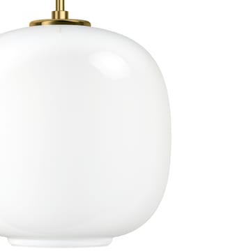 VL45 Radiohus pendant lamp Ø25 cm - Brass-white opal glass - Louis Poulsen