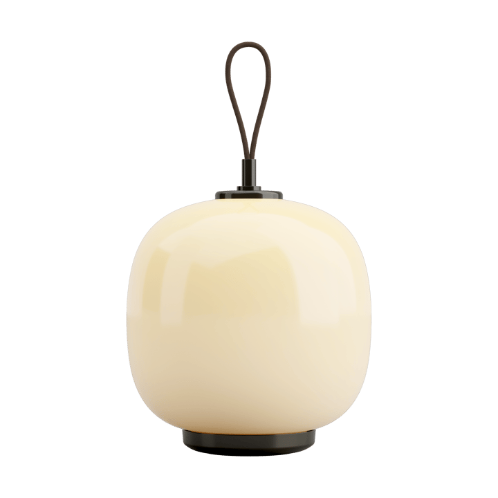 VL45 Radiohus portable lamp Ø17,5 cm - Brass-pale yellow glass - Louis Poulsen