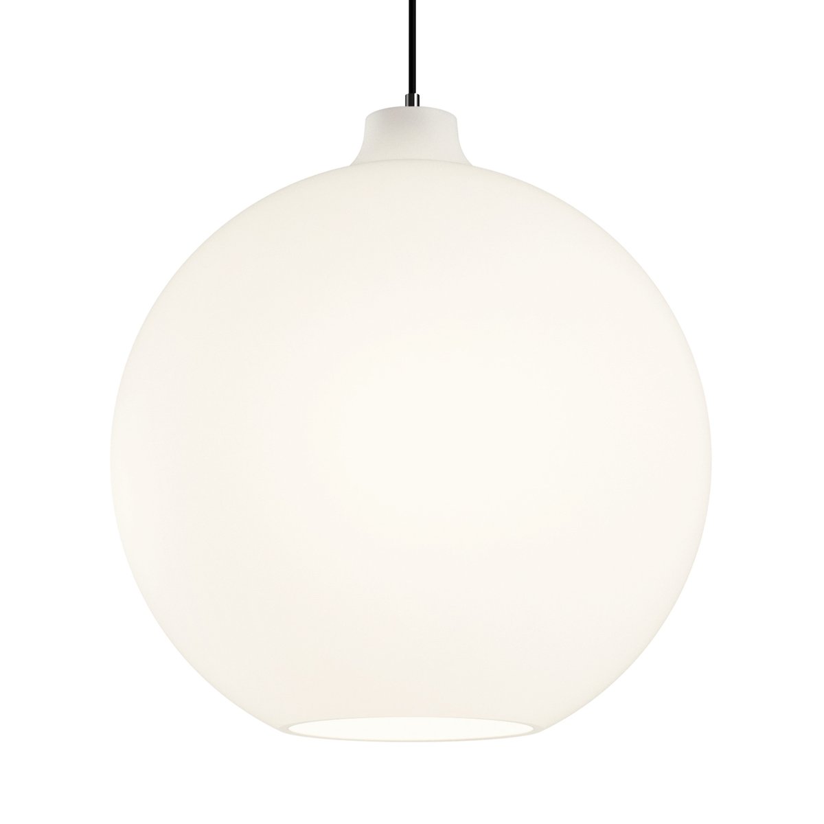 Louis Poulsen Wohlert pendant lamp Ø35 cm White opal glass