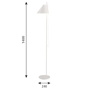 Yuh floor lamp - White - Louis Poulsen