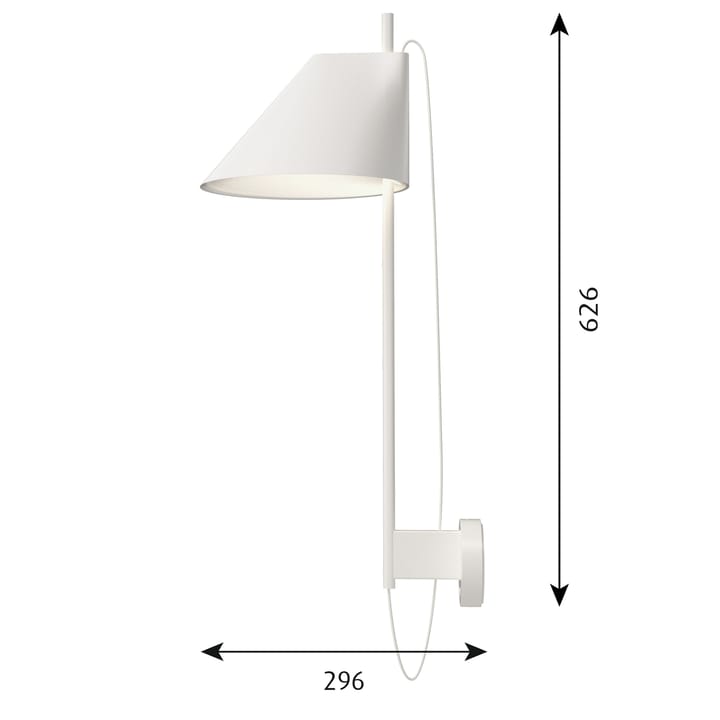 Yuh wall lamp, White Louis Poulsen