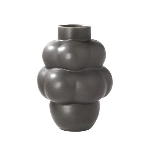 Louise Roe Balloon 04 vase ceramic mud brown