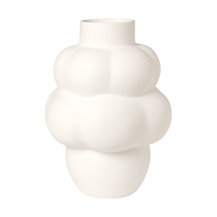 Balloon 04 Vase Petit 18 cm - Raw White - Louise Roe