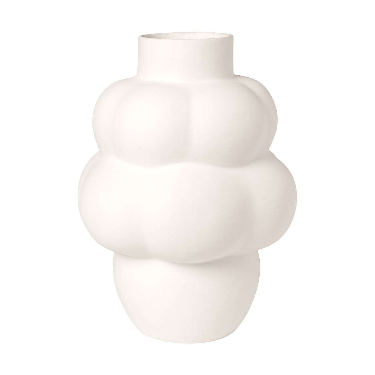 Louise Roe Balloon 04 Vase Petit 18 cm Raw White