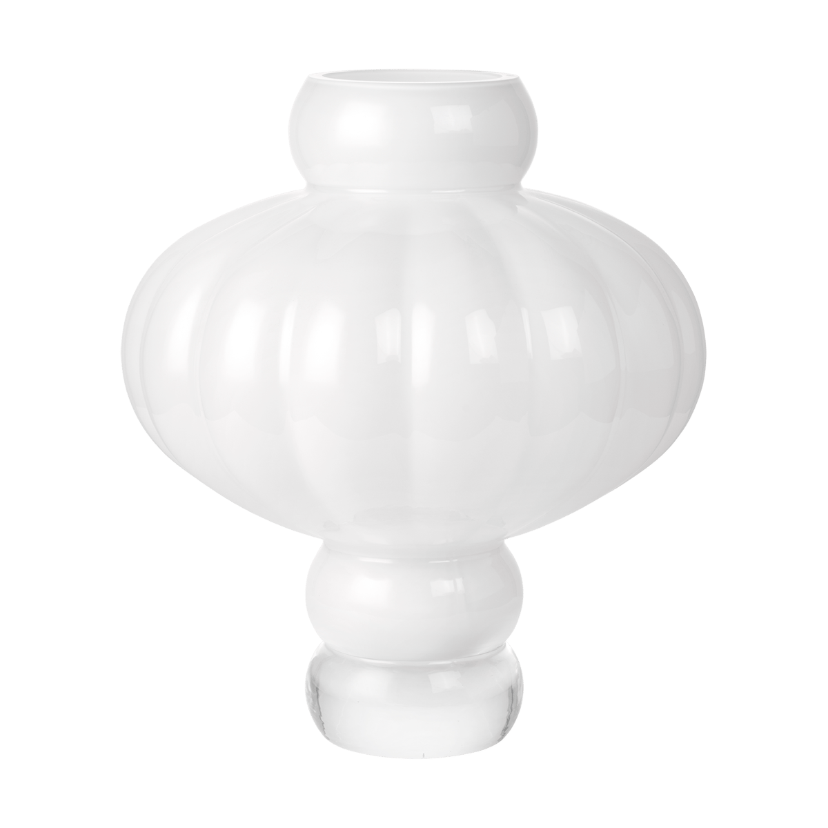 Louise Roe Balloon vase 40 cm Opal White