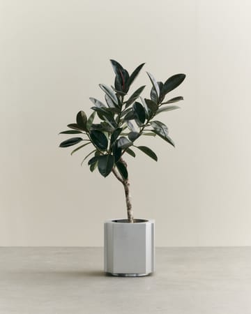 Funki pot M 40 cm - Brushed Aluminium - Louise Roe