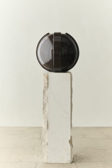 Vinci vase 02 39 cm - Dark Brown - Louise Roe