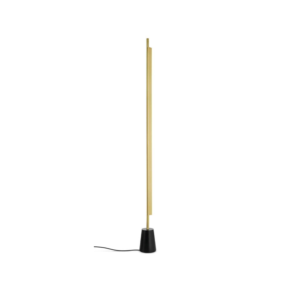 Luceplan Compendium floor lamp Brass