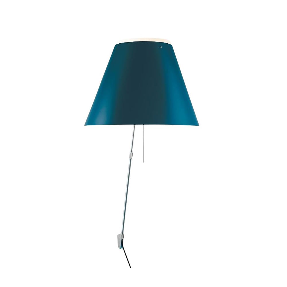 Luceplan Costanza D13 a.i.f wall lamp Petroleum blue