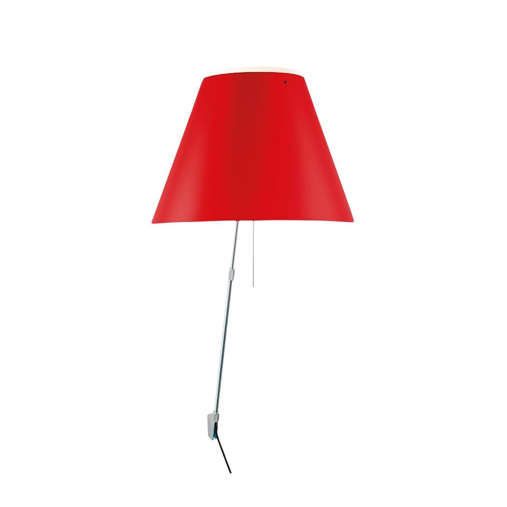 Luceplan Costanza D13 a.i.f wall lamp Primary red