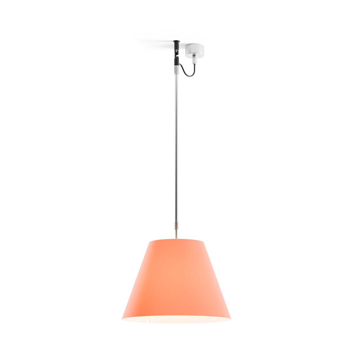 Luceplan Costanza D13 s pendant lamp Edgy pink