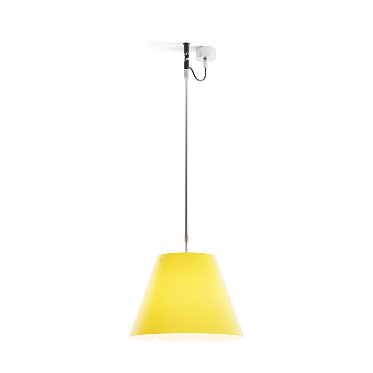 Luceplan Costanza D13 s pendant lamp Smart yellow