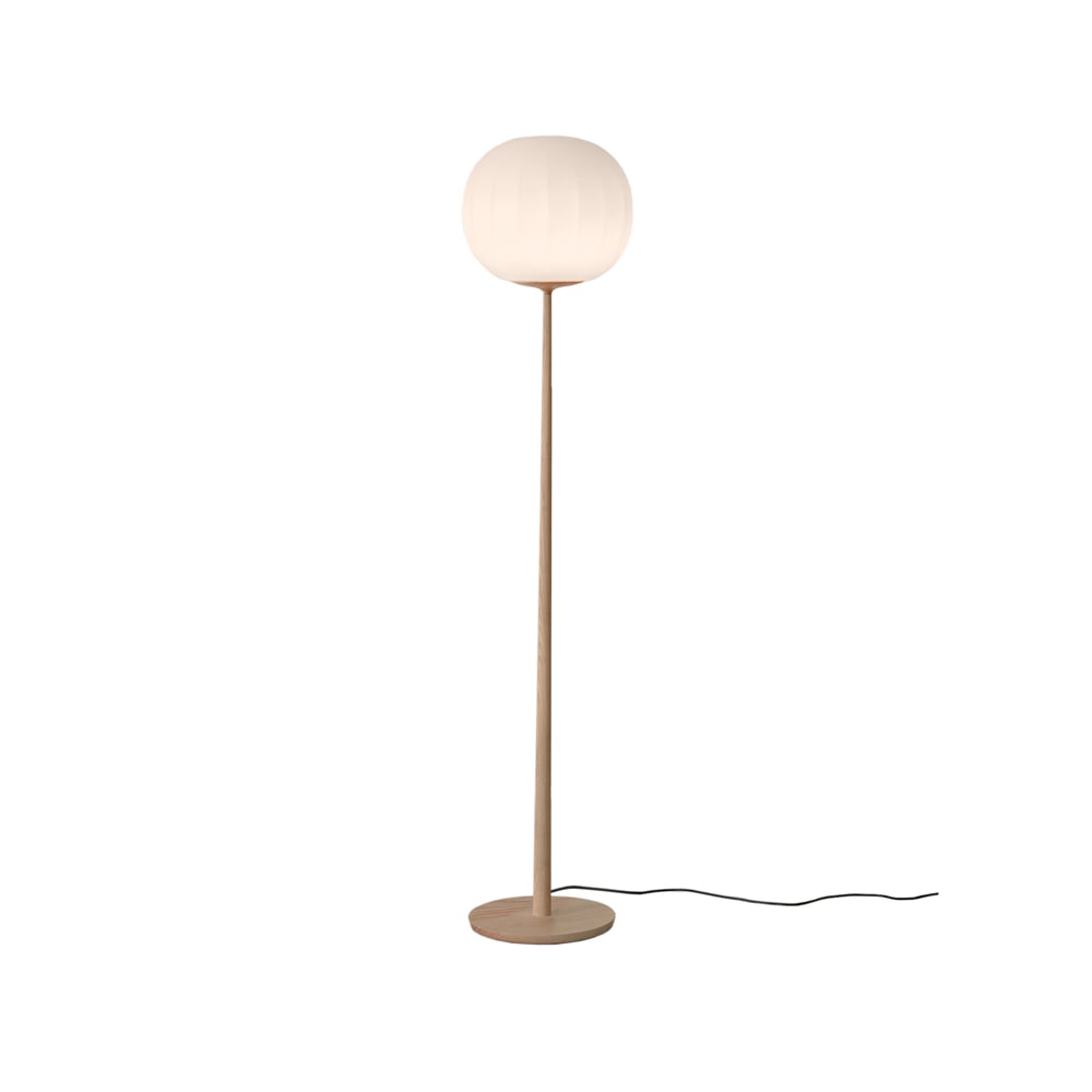 Luceplan Lita floor lamp Ø42 cm, ash stand