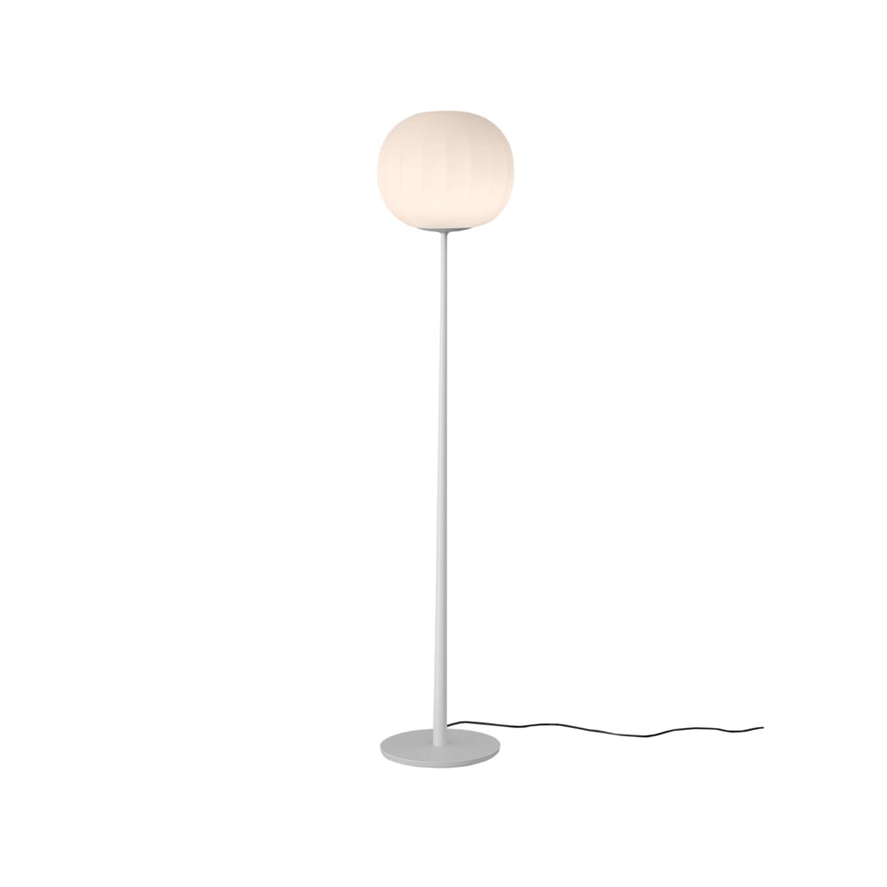 Luceplan Lita floor lamp Ø42 cm, white stand