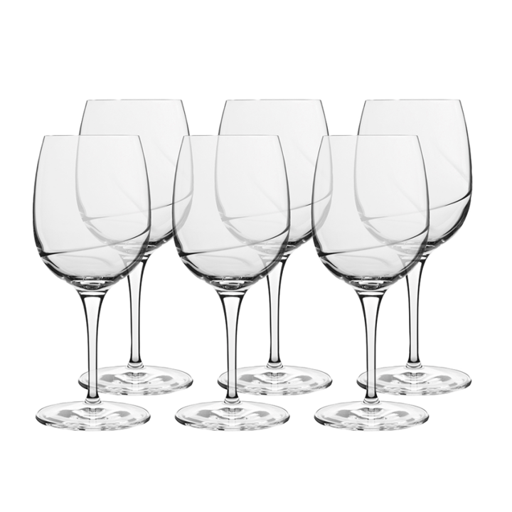 Aero red wine glasses 6-pack - 36,5 cl - Luigi Bormioli