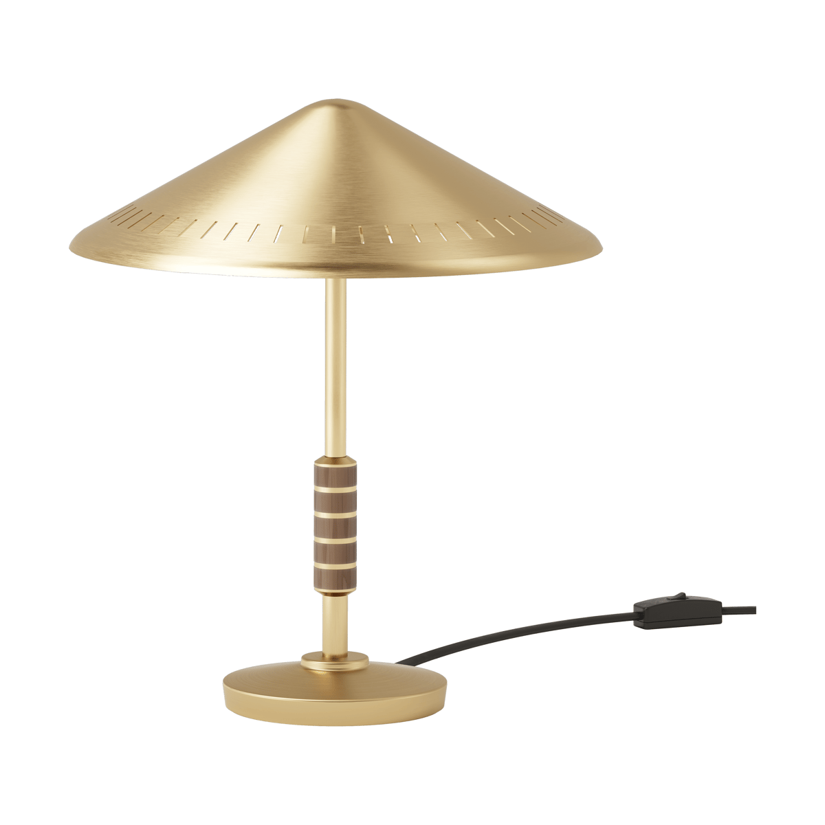 LYFA Governor 250 table lamp Brass-walnut