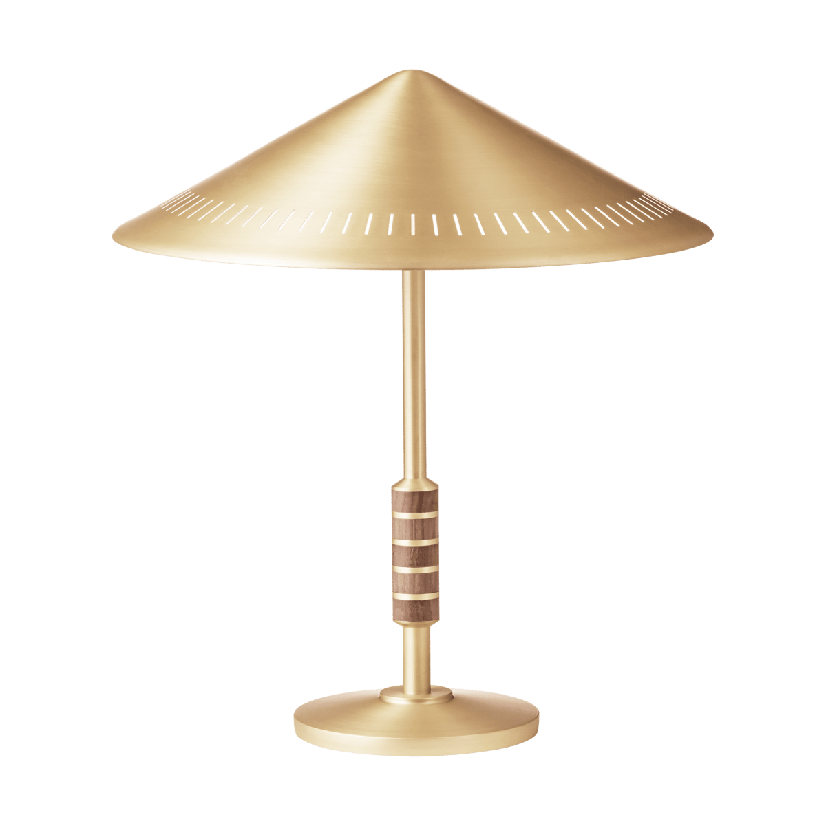 LYFA Governor 405 table lamp Brass-walnut