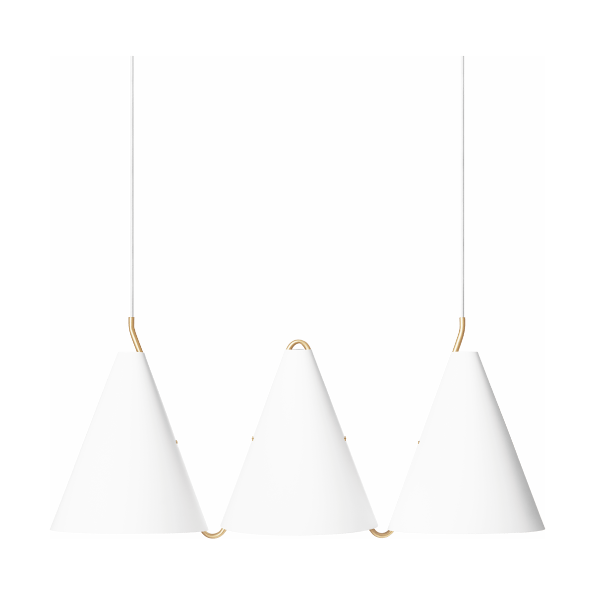 LYFA Mosaik III Side by Side 250 pendant White