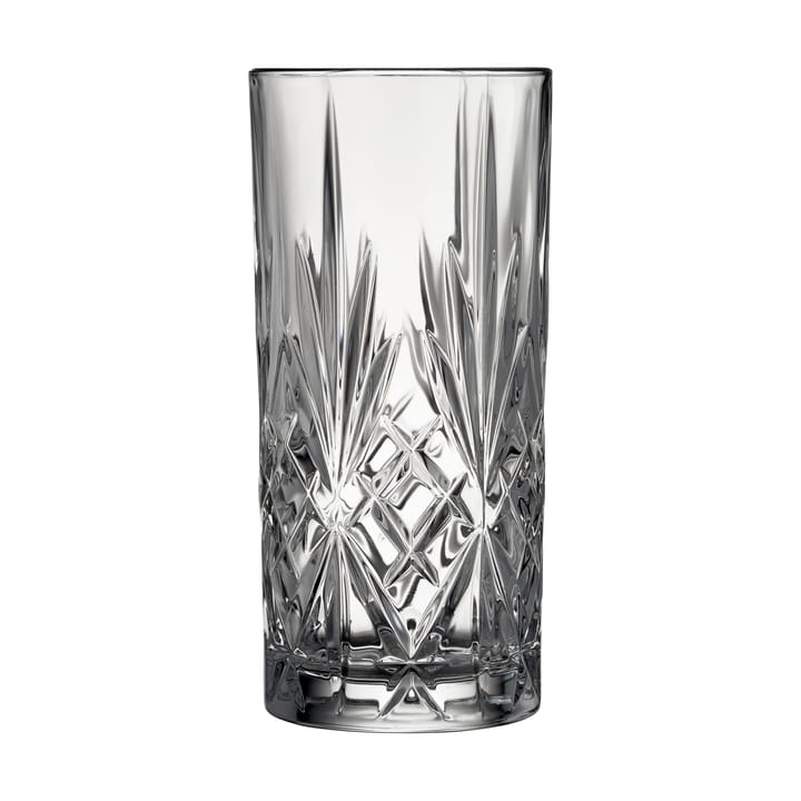 Melodia pot and highball glass 7 pieces, Crystal Lyngby Glas