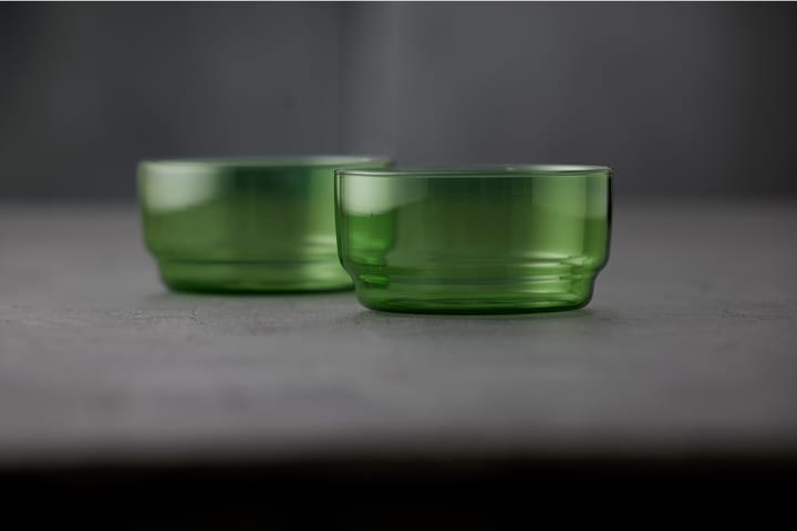 Torino bowl 50 cl 2-pack, Green Lyngby Glas