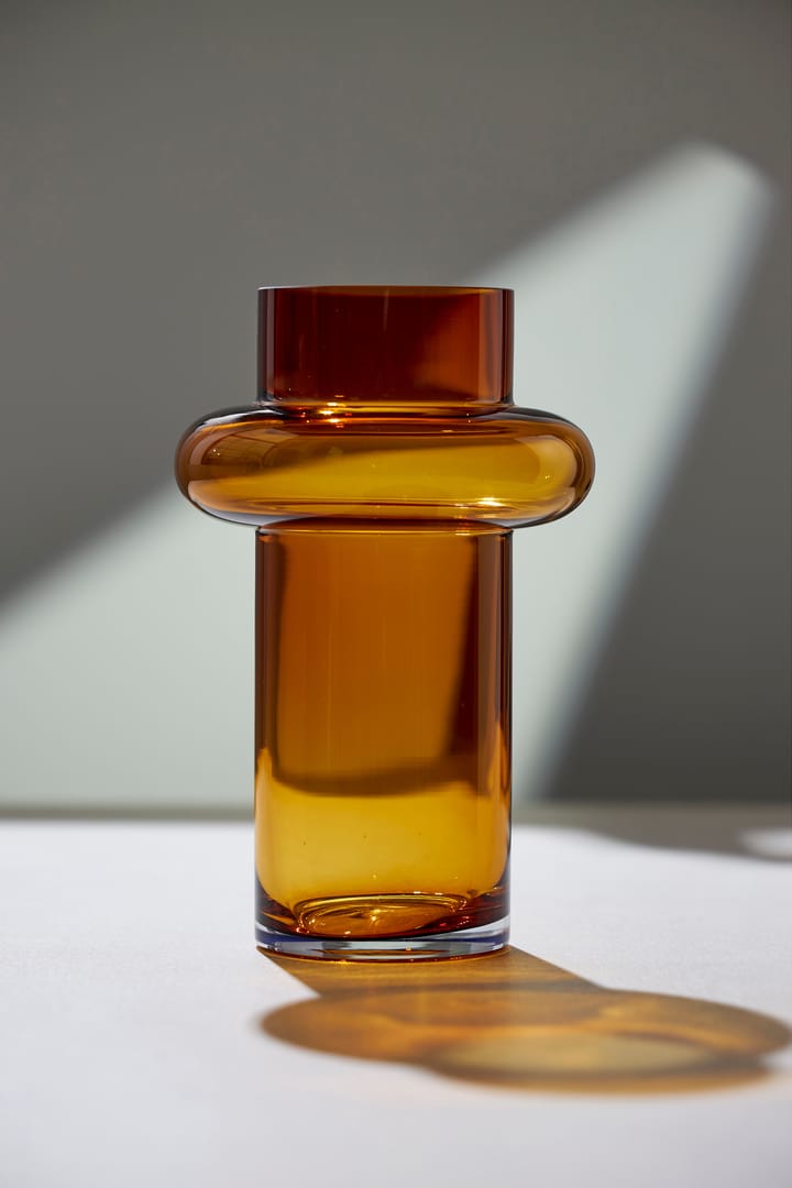 Tube vase glass 40 cm, Amber Lyngby Glas