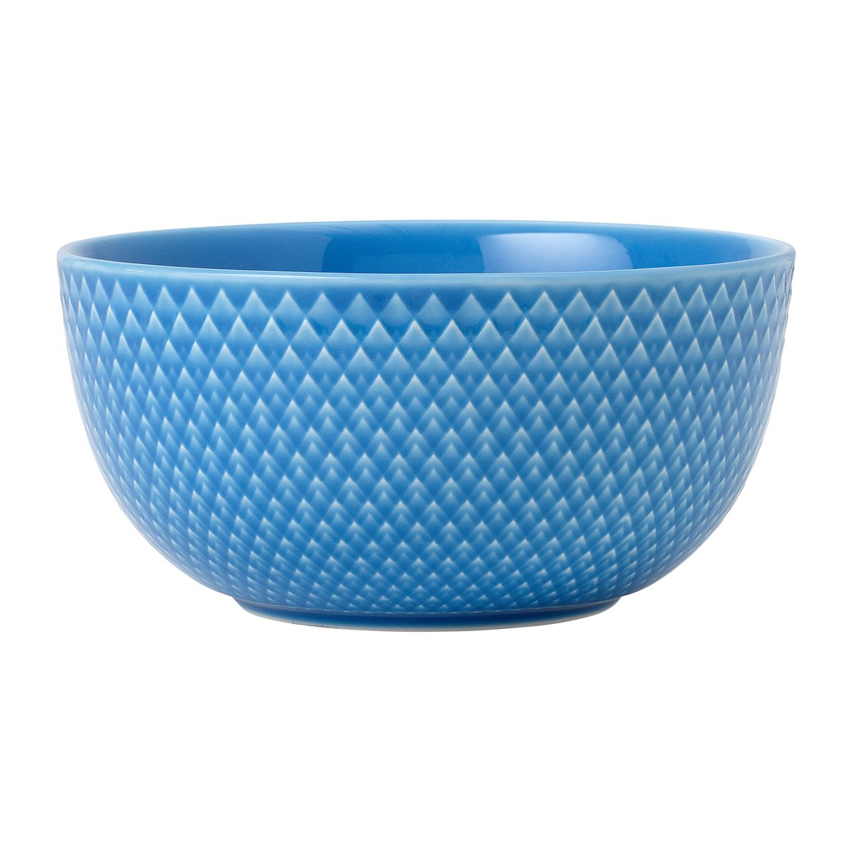 Lyngby Porcelæn Rhombe bowl Ø13 cm Blue | Scandinavian Design | Breakfast bowls | Blue