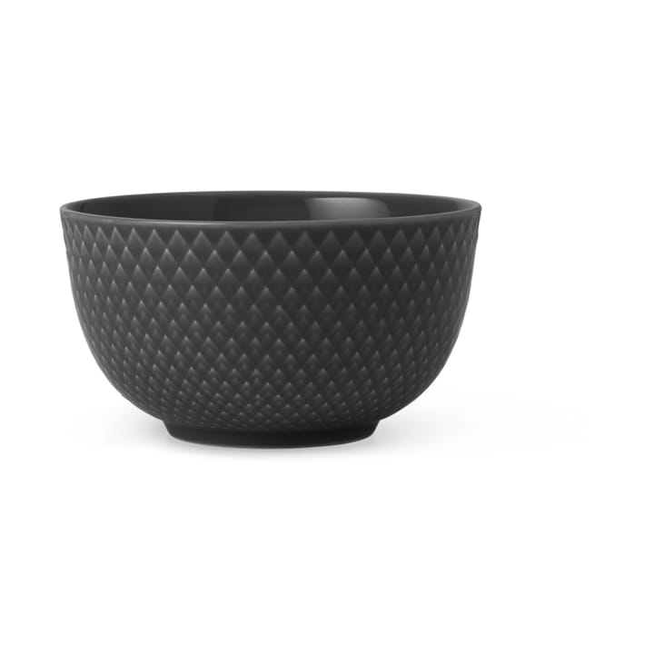 Rhombe Earth bowl Ø11 cm - Slate - Lyngby Porcelæn