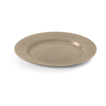 Rhombe Earth lunch plate Ø23 cm - Clay - Lyngby Porcelæn