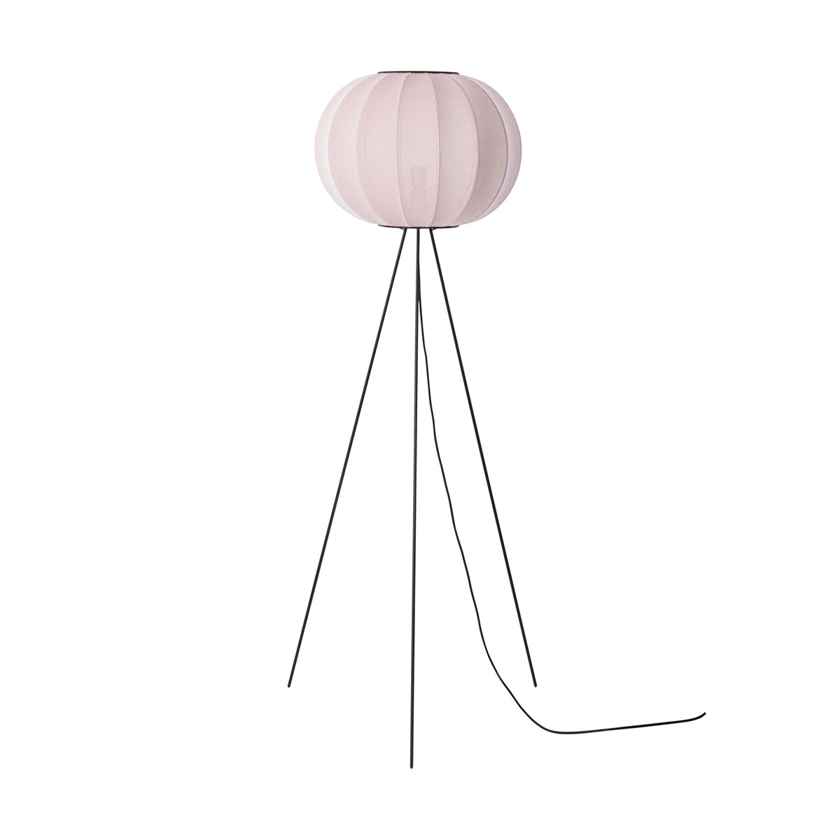 Made By Hand Knit-Wit 45 Round High floor lamp Light pink