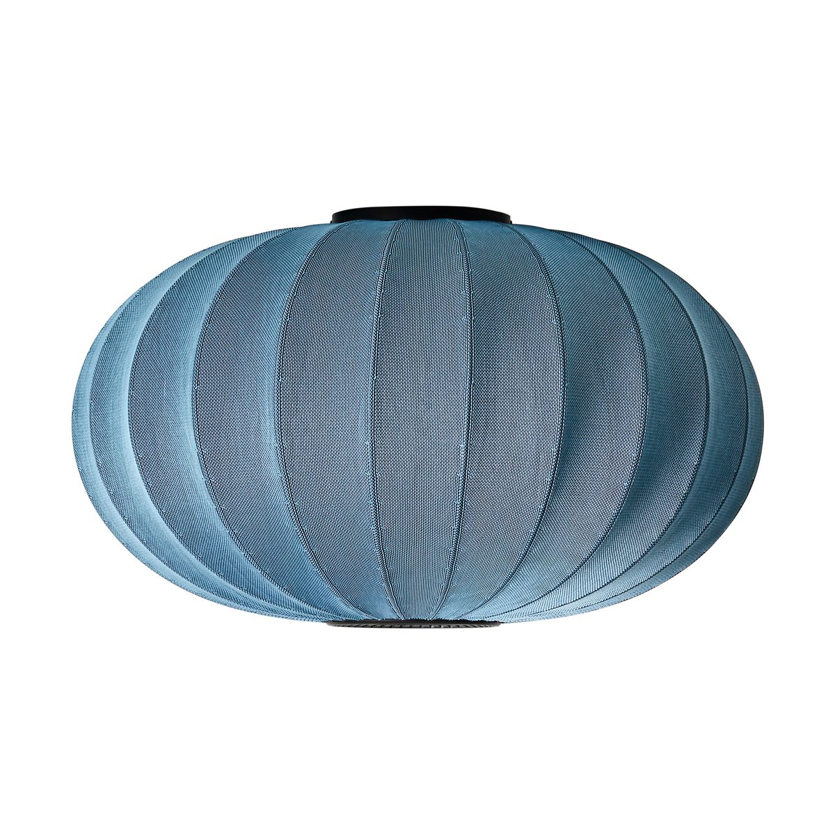 Made By Hand Knit-Wit 76 Oval wall and ceiling lamp Blue stone