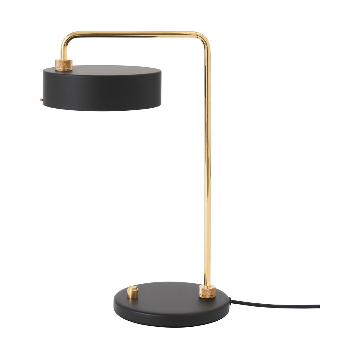 Made By Hand Petite Machine table lamp Deep black