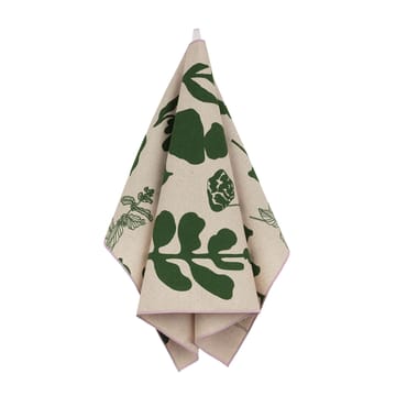 Elokuun Varjot kitchen towel 47x70 cm - Green-beige - Marimekko