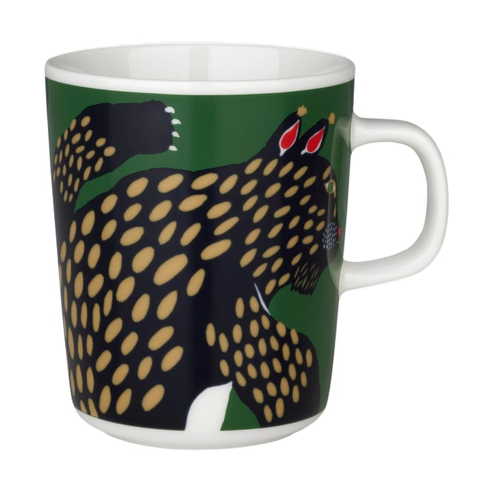 Ilves mug 2,5 dl - White-green-dark blue - Marimekko