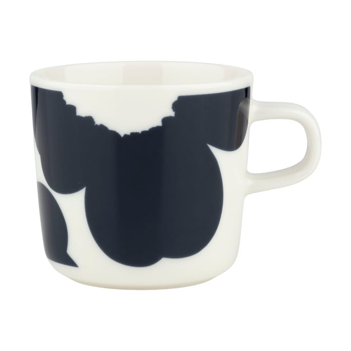 Iso Unikko coffee cup 20 cl - White-dark blue - Marimekko