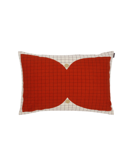 Kalendi pillowcase 40x60 cm - Red-white - Marimekko