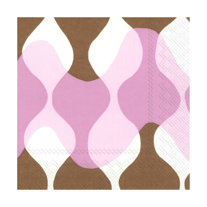 Lokki pergola napkin 33x33 cm 20-pack, Rose Marimekko