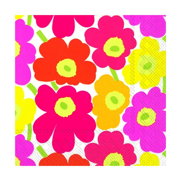 Mini Unikko napkins 20-pack - Multi - Marimekko